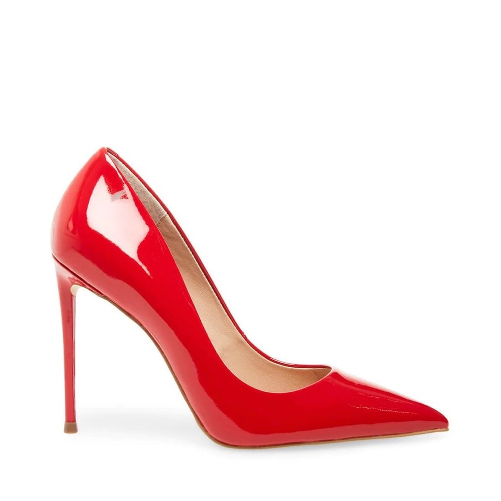 Steve Madden Luisa Red Pointy Toe Stiletto Heels